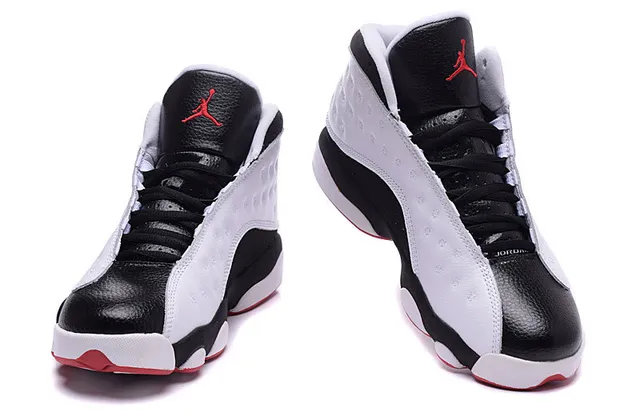 Chaussures de basketball Air Jordan 13 blanc noir rouge 5