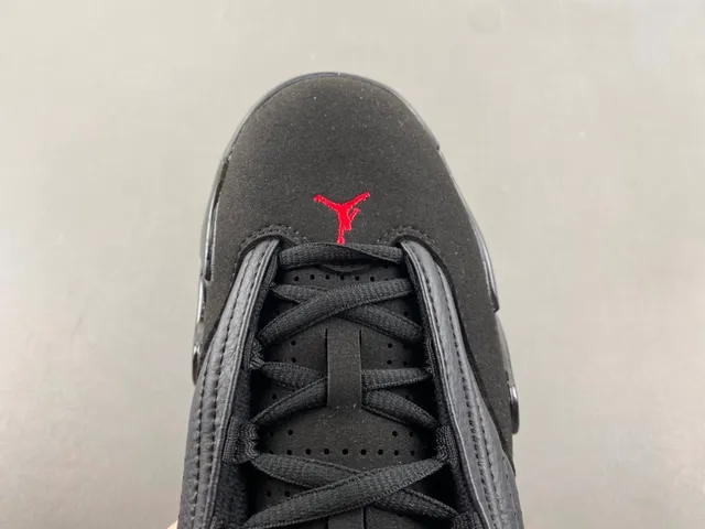 Air Jordan 14 Black Red Basketball Shoes 4