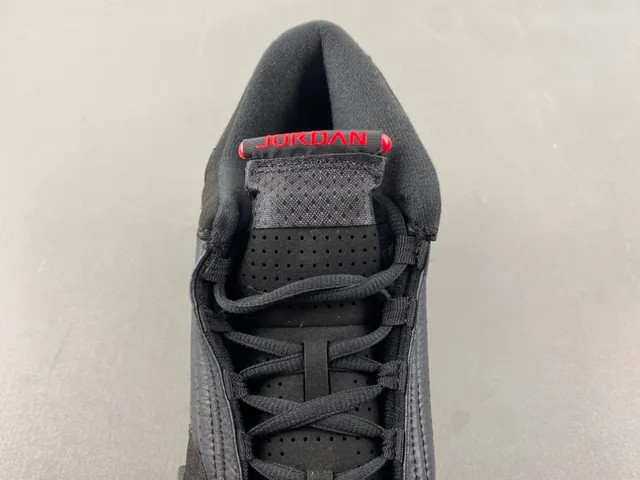 Air Jordan 14 Black Red Basketball Shoes 5