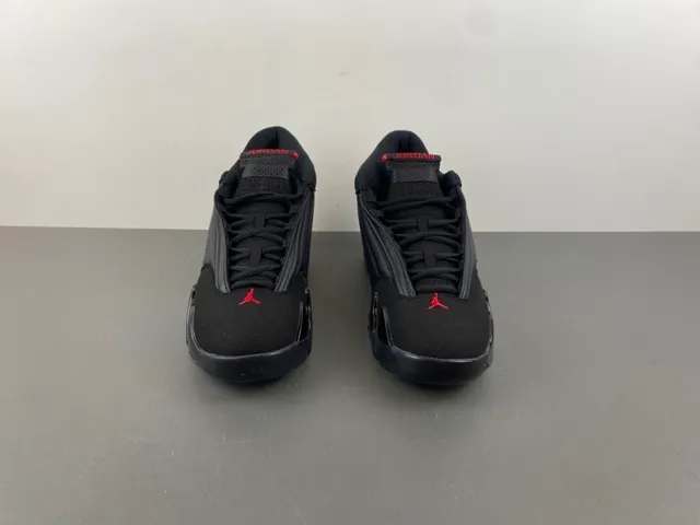 Air Jordan 14 Black Red Basketball Shoes 10