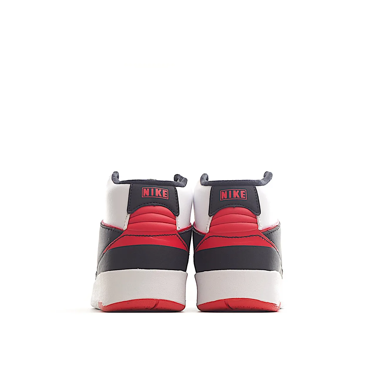 Air Jordan 2 White Navy Red Basketball Shoes 13