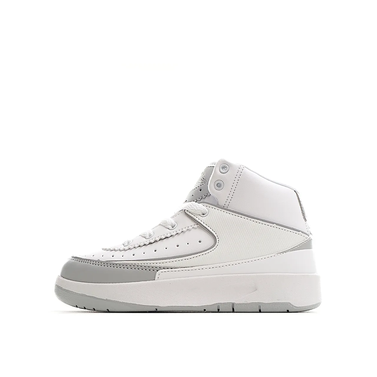 Air Jordan 2 White Navy Red Basketball Shoes 17