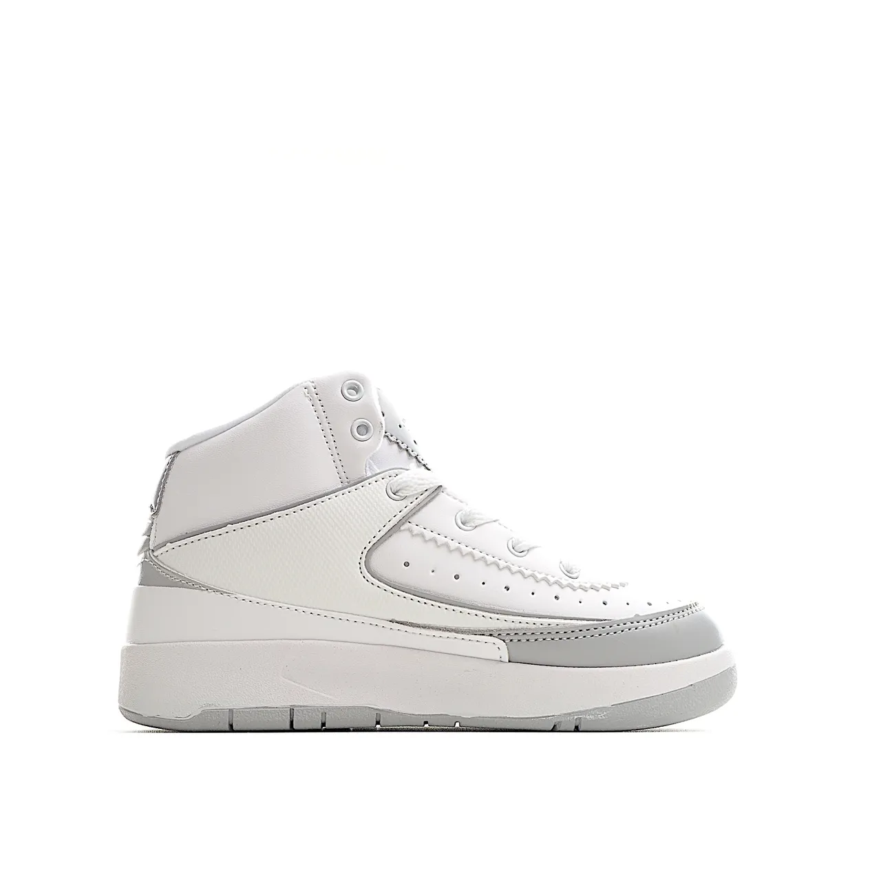 Air Jordan 2 White Navy Red Basketball Shoes 18