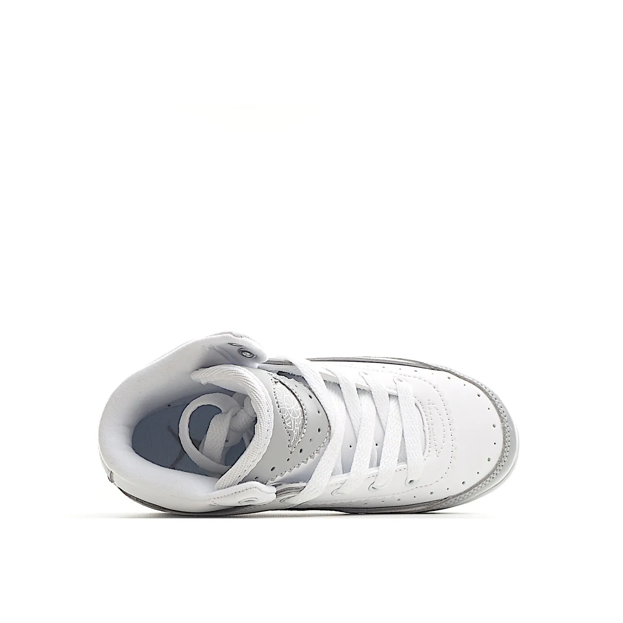 Air Jordan 2 White Navy Red Basketball Shoes 21