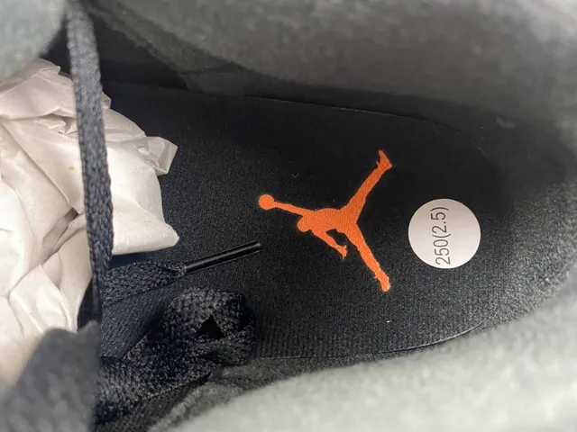 Air Jordan 3 Dark Charcoal Orange Elephant Print Basketball Shoes 11