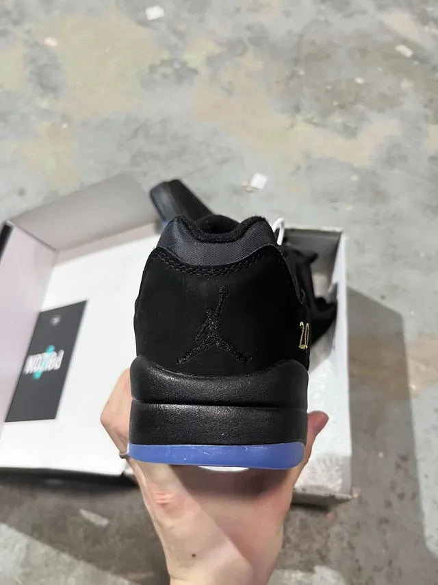 Tênis de basquete Air Jordan 5 Preto e Dourado '20' 5