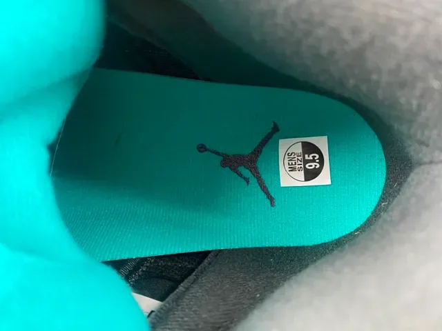Air Jordan 5 Noir Violet Vert Chaussures de Basketball 7