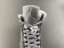 Air Jordan 5 Gray Basketball Shoes 6