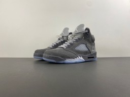 Air Jordan 5 Gray Basketball Shoes 10