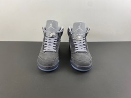 Air Jordan 5 Gray Basketball Shoes 11