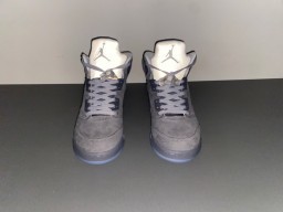 Air Jordan 5 Gray Basketball Shoes 12