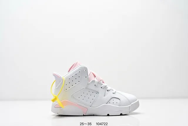 Air Jordan 6 White Red Black Basketball Shoes 8