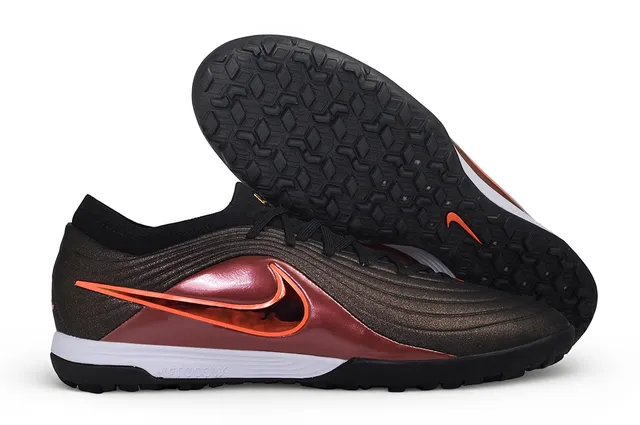 Chaussures de football en salle Air Jordan Phantom GT Indoor blanc et orange 3