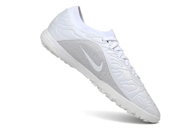 Chaussures de football en salle Air Jordan Phantom GT Indoor blanc et orange 11