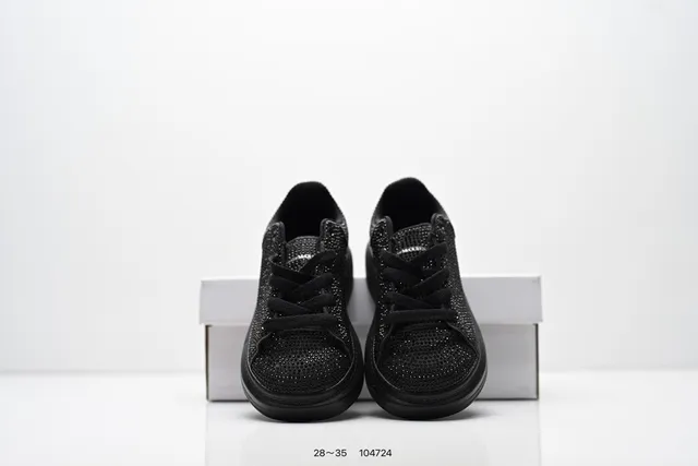 Alexander McQueen Black Oversized Platform Sole Smooth Leather Upper Lifestyle Sneakers 16