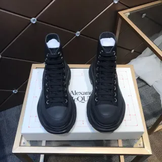 Alexander McQueen Oversized Sneaker Black Chunky Sneakers