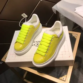 Alexander McQueen Oversized Sneaker Neon Yellow Lifestyle Sneakers