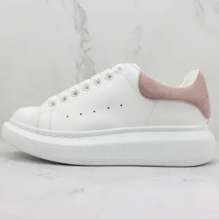 Alexander McQueen Oversized Sneaker White and Dusty Pink Lifestyle Sneakers