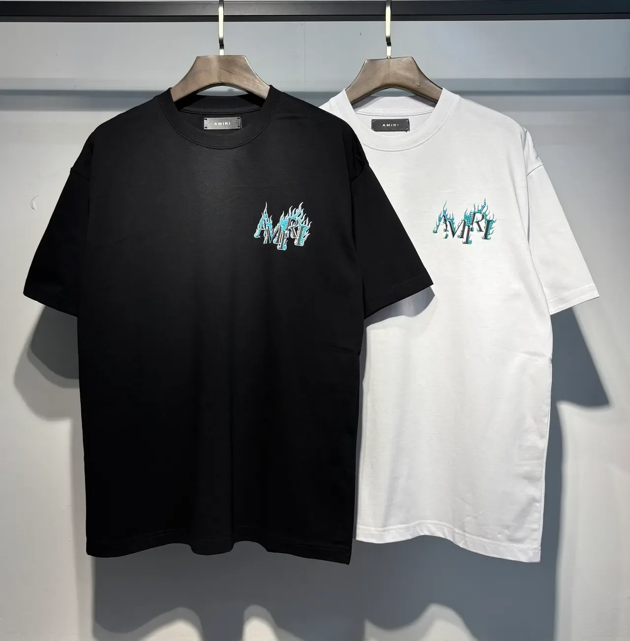 Amiri Flame Logo Graphic T-Shirt 4