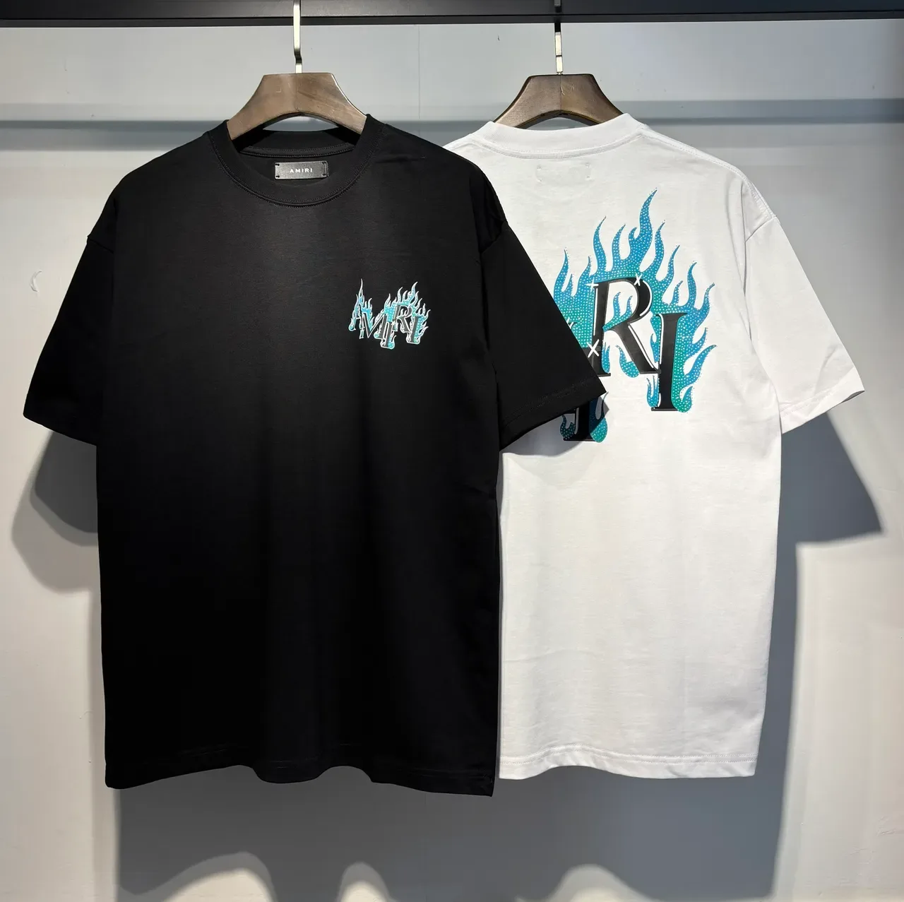 Amiri Flame Logo Graphic T-Shirt 6