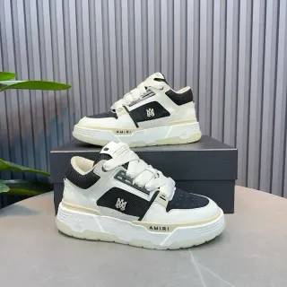 Amiri MA Court White and Black Lifestyle Sneakers