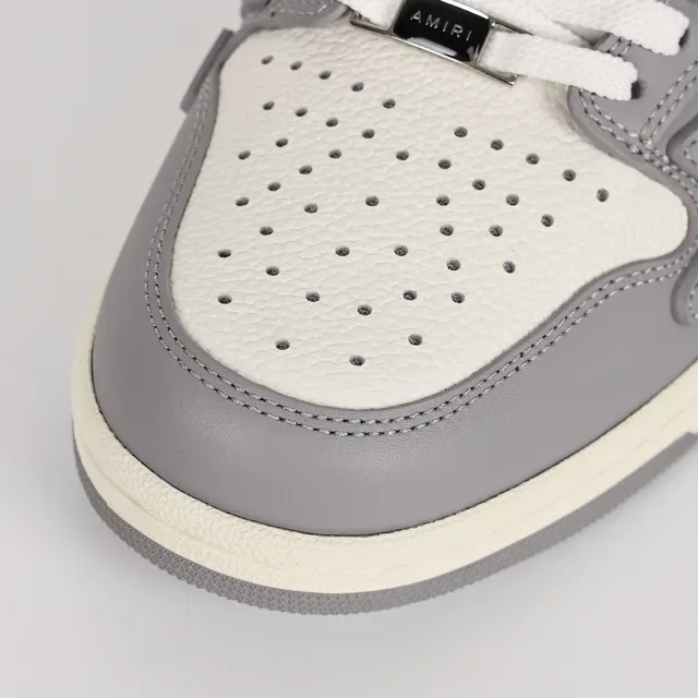 Amiri Skel Top Low Gris et Off-White Lifestyle Sneakers 5