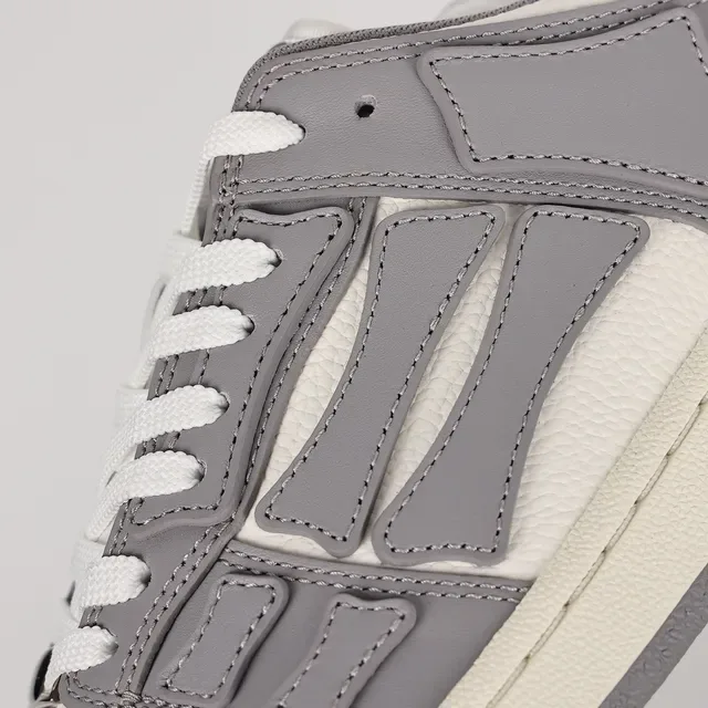 Amiri Skel Top Low Gris et Off-White Lifestyle Sneakers 6