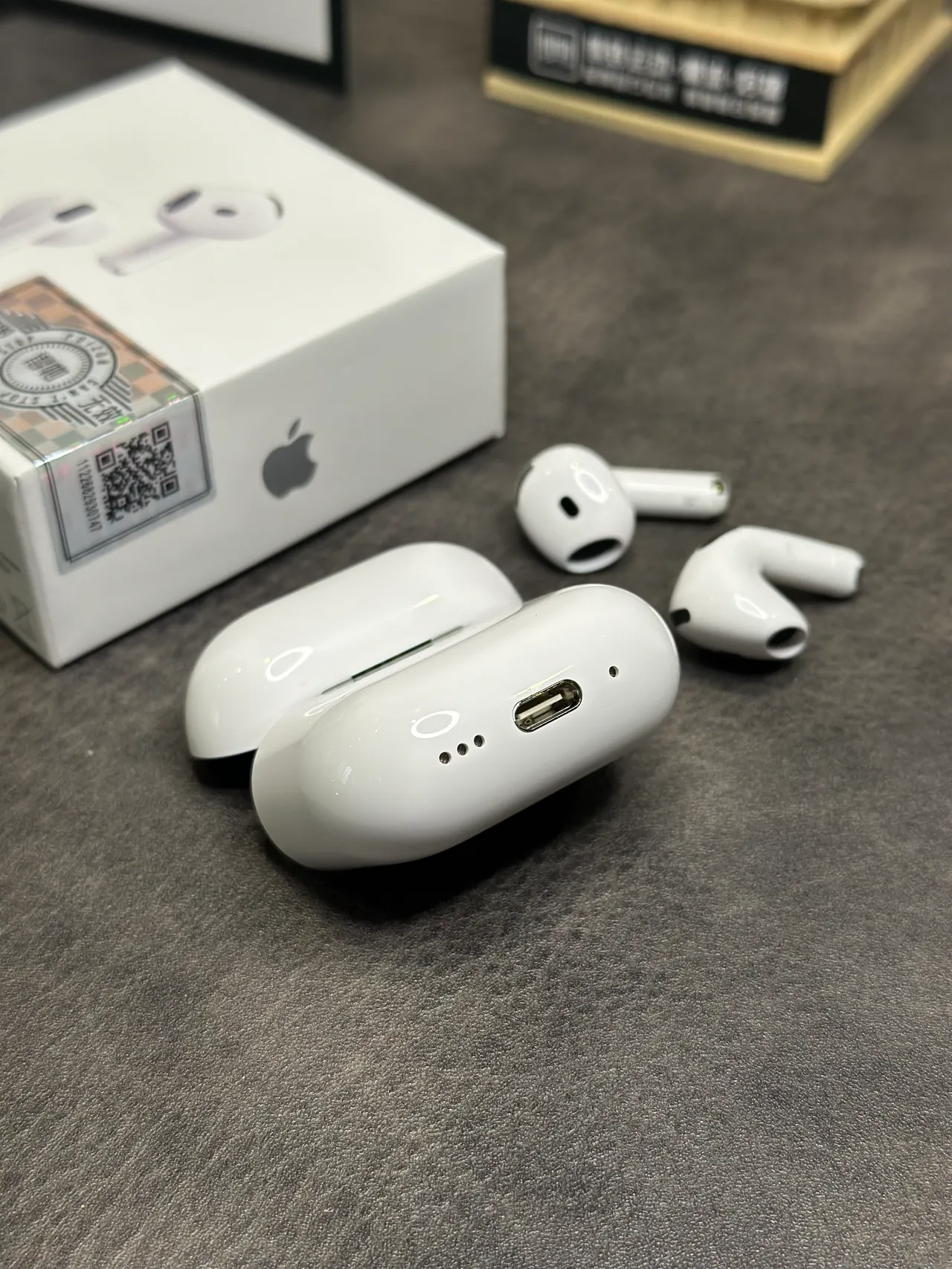 Apple AirPods auriculares TWS blancos estilo tallo acabado mate 18