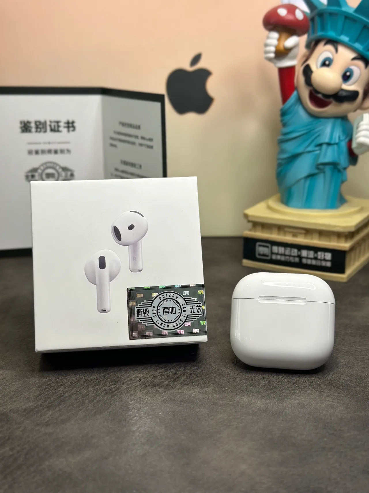 Apple AirPods auriculares TWS blancos estilo tallo acabado mate 21