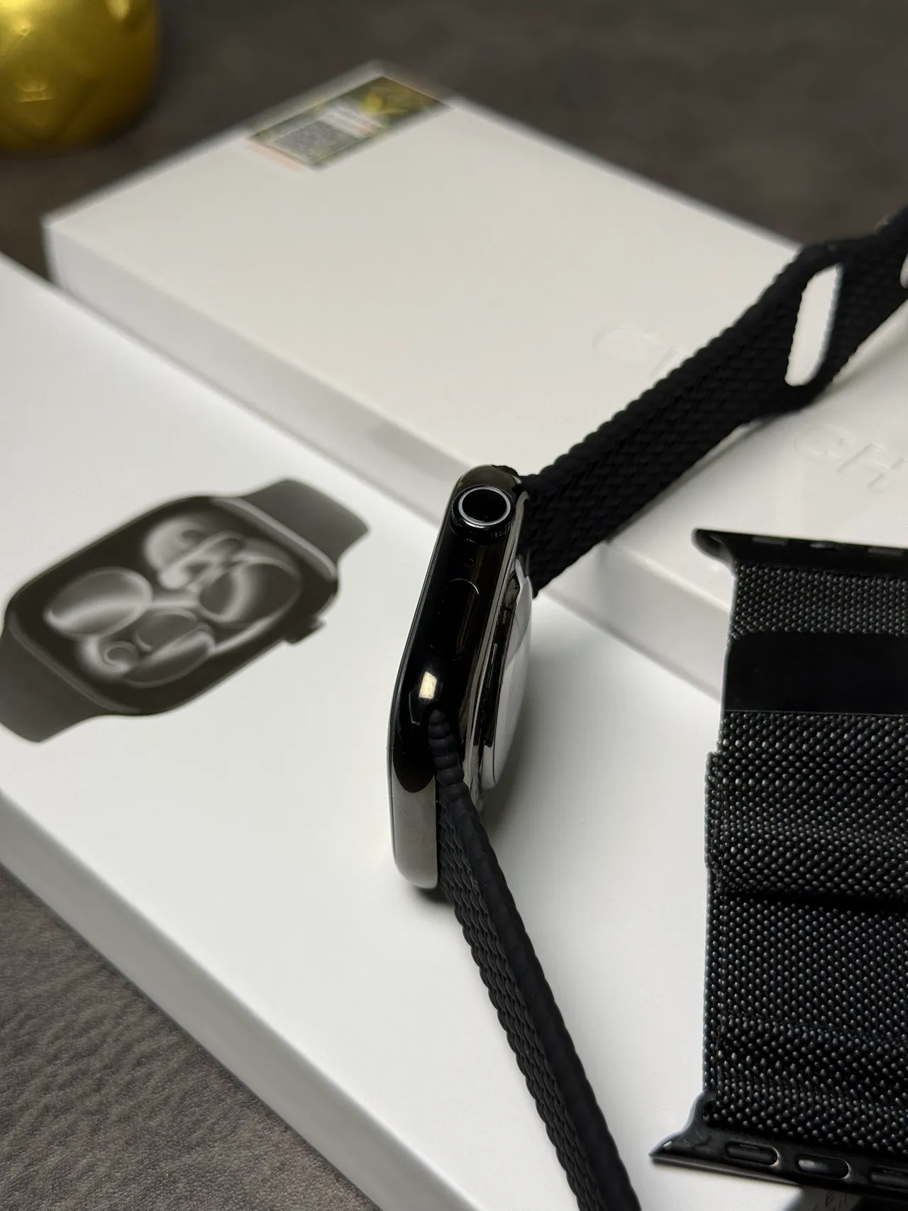 Apple Series 7 Black Flat-Edged Aluminum Case Digital Crown Control Sports Watch 15
