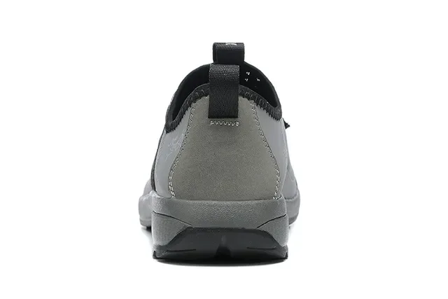 Arc'teryx Black Silver Laceless Strap-Closure Lifestyle Sneakers 4