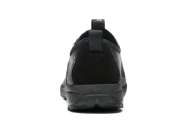 Arc'teryx Black Silver Laceless Strap-Closure Lifestyle Sneakers 11