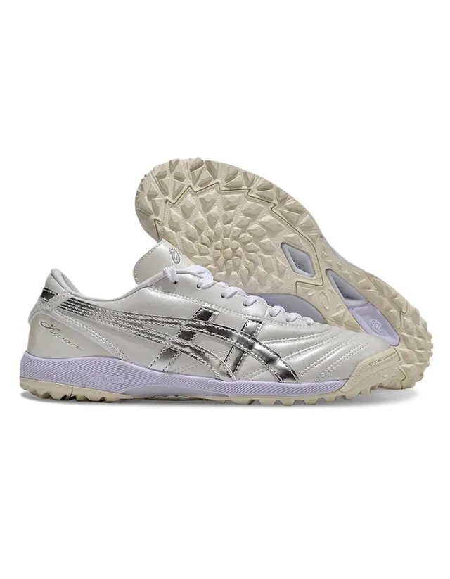 ASICS Copa Mundial Chaussures de football blanc et vert gazon artificiel 7