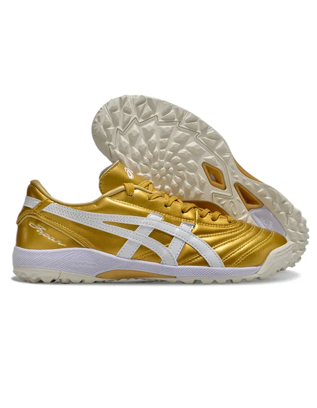 ASICS Copa Mundial Chaussures de football blanc et vert gazon artificiel 10