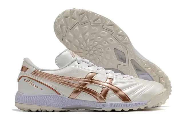 ASICS Copa Mundial Chaussures de football blanc et vert gazon artificiel 11
