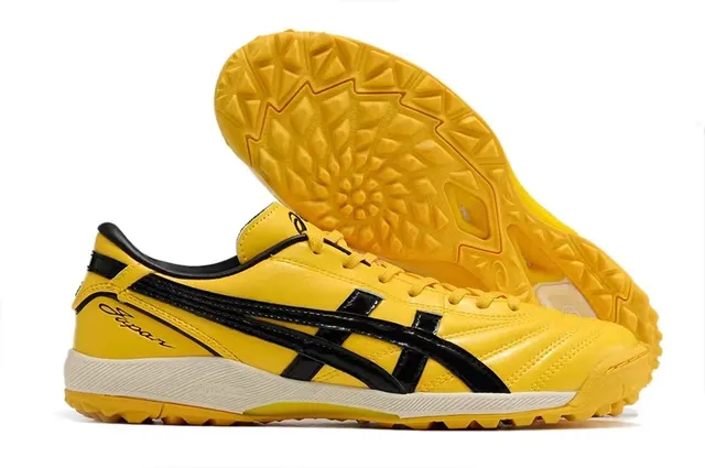 ASICS Copa Mundial Chaussures de football blanc et vert gazon artificiel 12