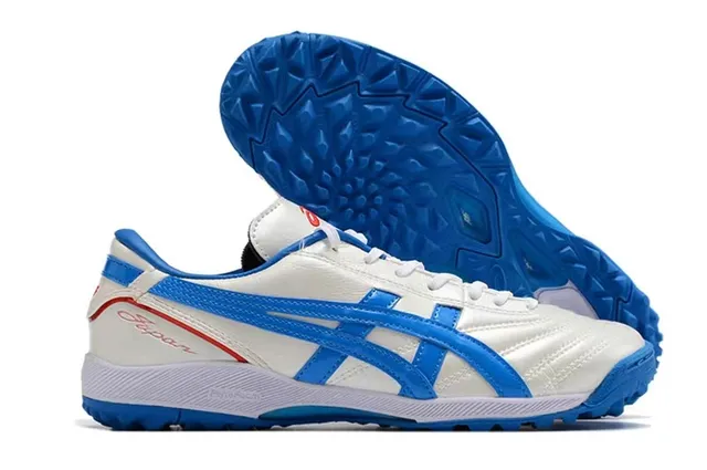 ASICS Copa Mundial Chaussures de football blanc et vert gazon artificiel 13