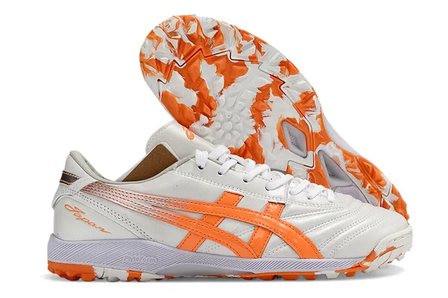 ASICS Copa Mundial Chaussures de football blanc et vert gazon artificiel 17