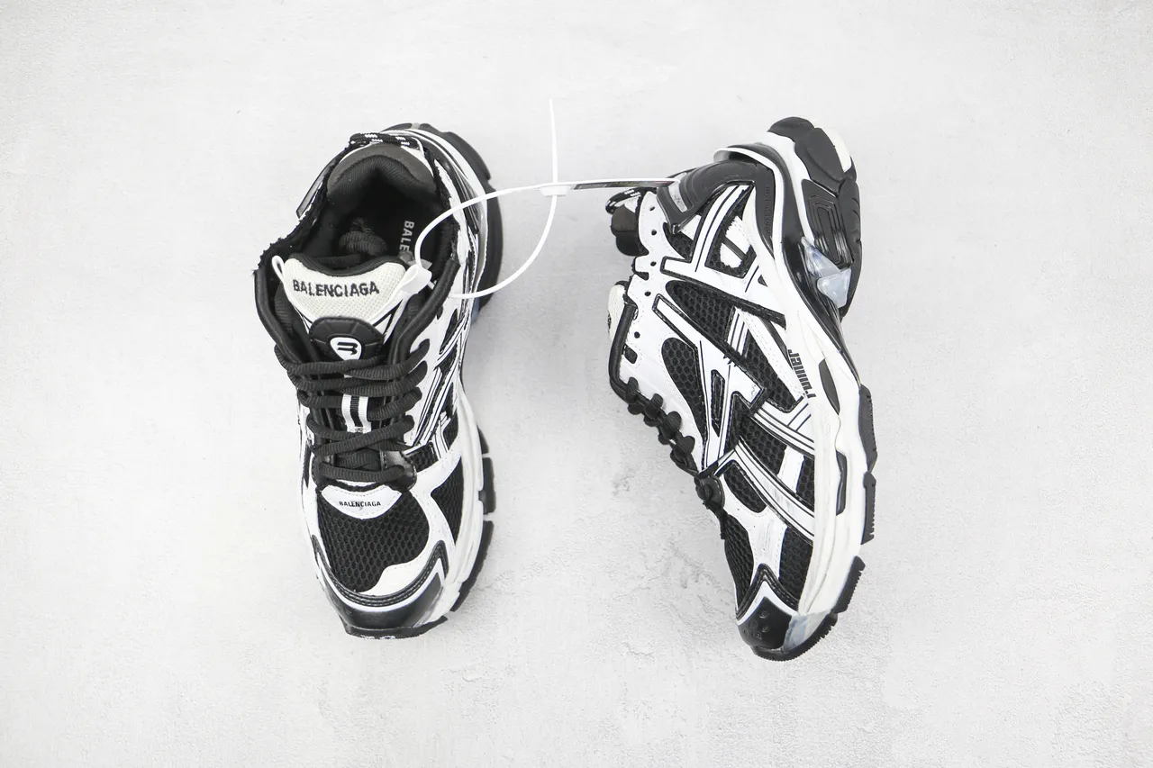 ASICS Gel-Kayano 14 White Black Chunky Sneakers 3
