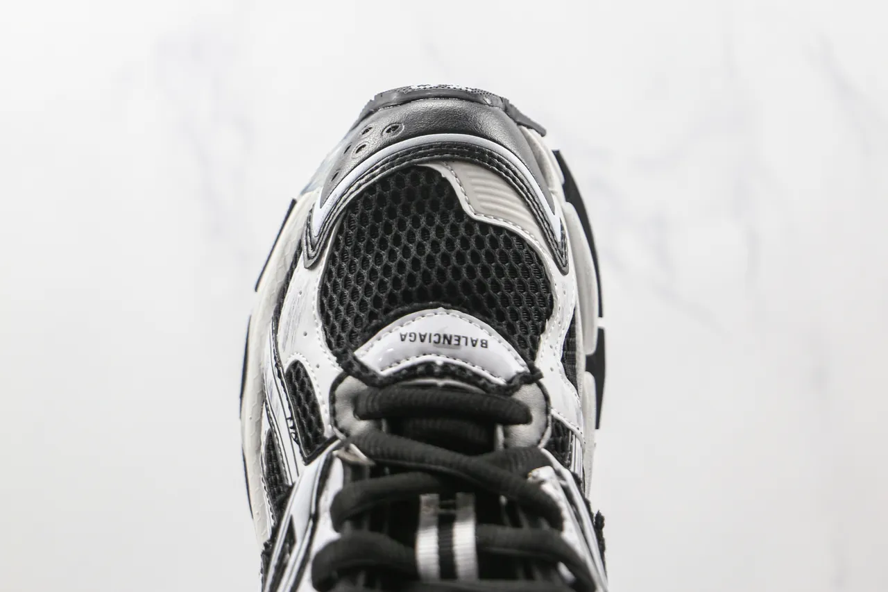 ASICS Gel-Kayano 14 White Black Chunky Sneakers 6