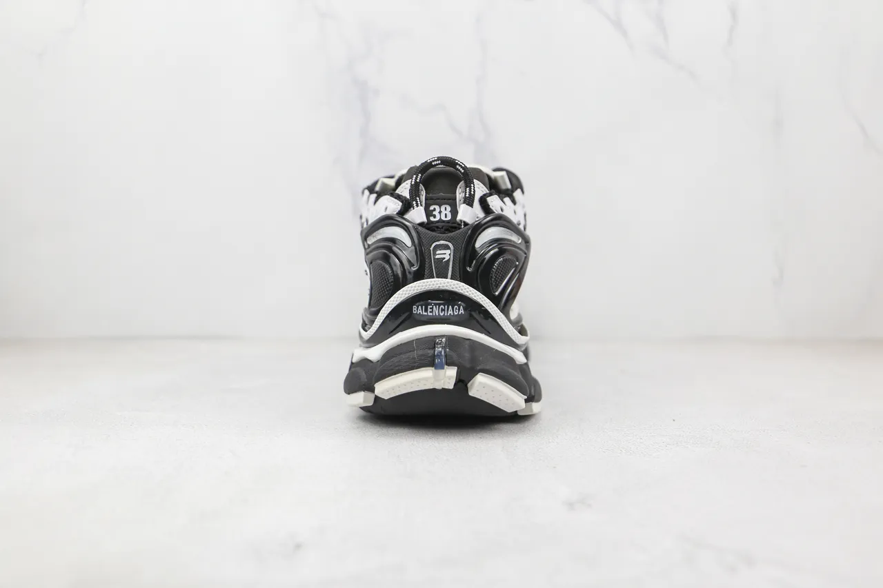 ASICS Gel-Kayano 14 White Black Chunky Sneakers 9