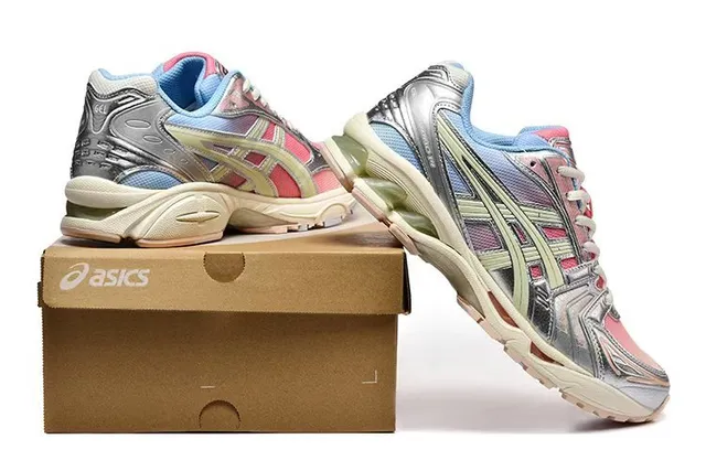 ASICS Gel-Kayano Multicolor Metallic Running Shoes 6