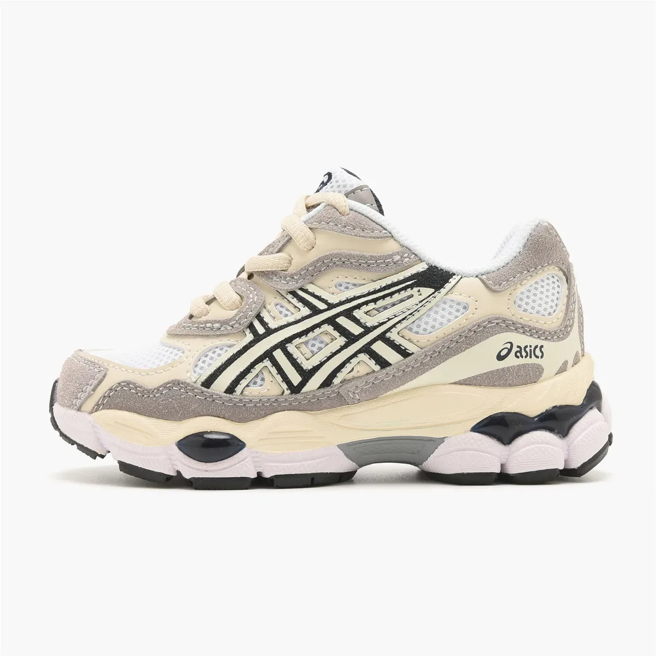 ASICS Gel-Kayano Blanc Vert Upper maille-couche synthétique Lacets asymétriques Sneakers lifestyle 6
