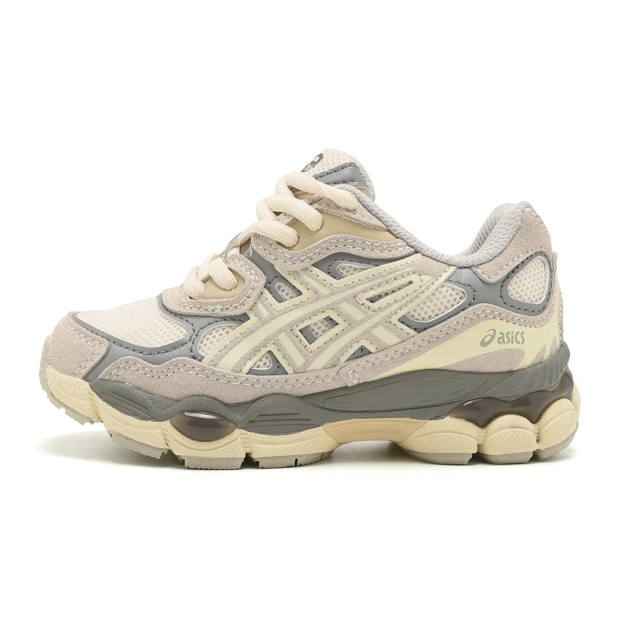 ASICS Gel-Kayano Blanc Vert Upper maille-couche synthétique Lacets asymétriques Sneakers lifestyle 8