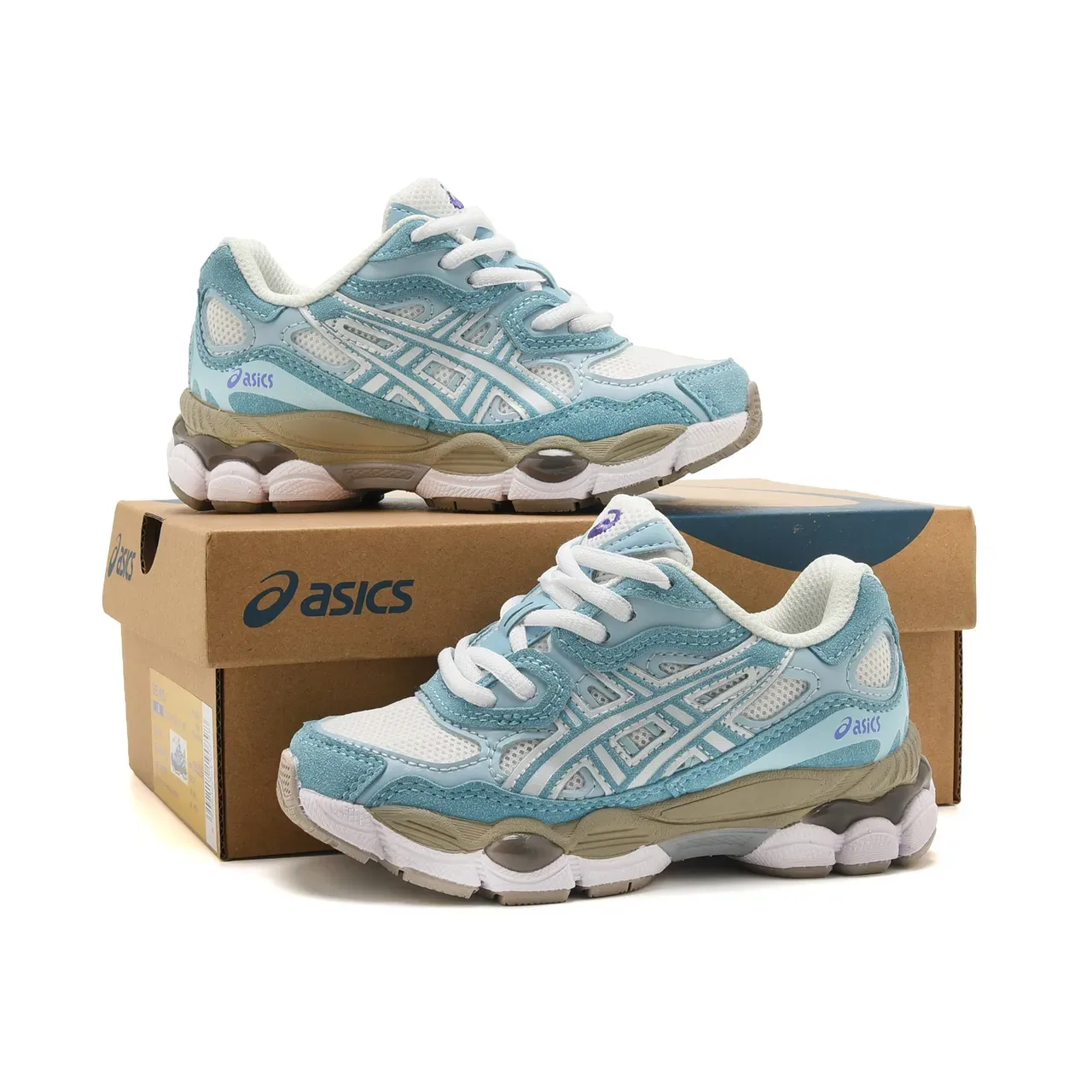 ASICS Gel-Kayano Blanc Vert Upper maille-couche synthétique Lacets asymétriques Sneakers lifestyle 13