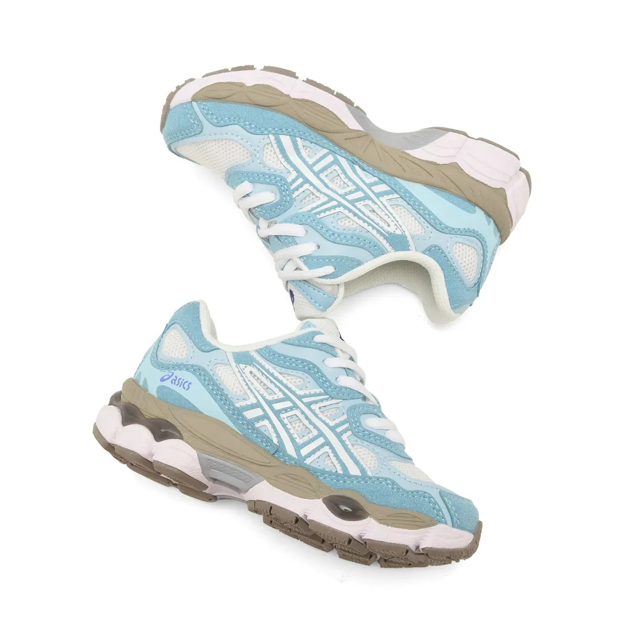 ASICS Gel-Kayano Blanc Vert Upper maille-couche synthétique Lacets asymétriques Sneakers lifestyle 15