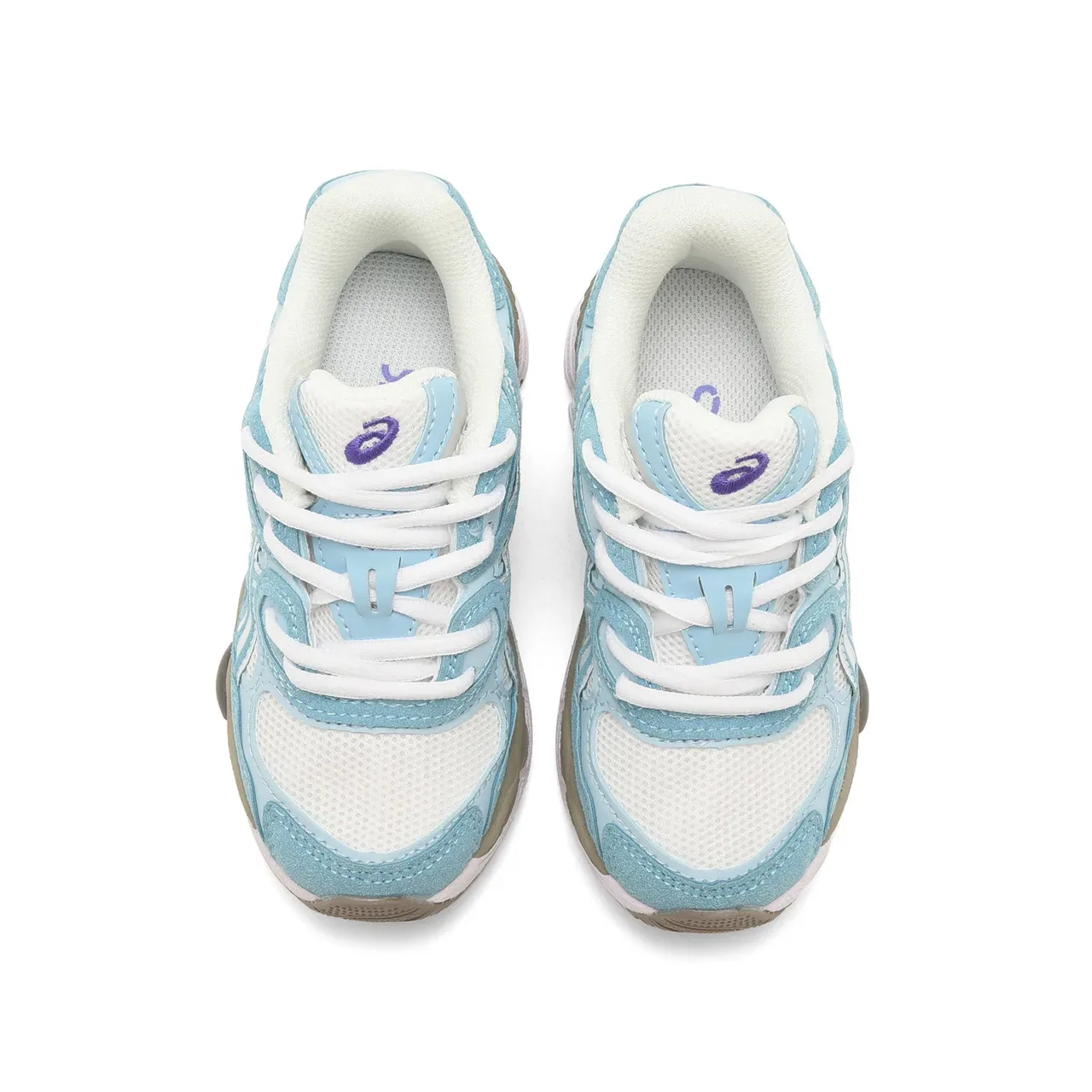 ASICS Gel-Kayano Blanc Vert Upper maille-couche synthétique Lacets asymétriques Sneakers lifestyle 16