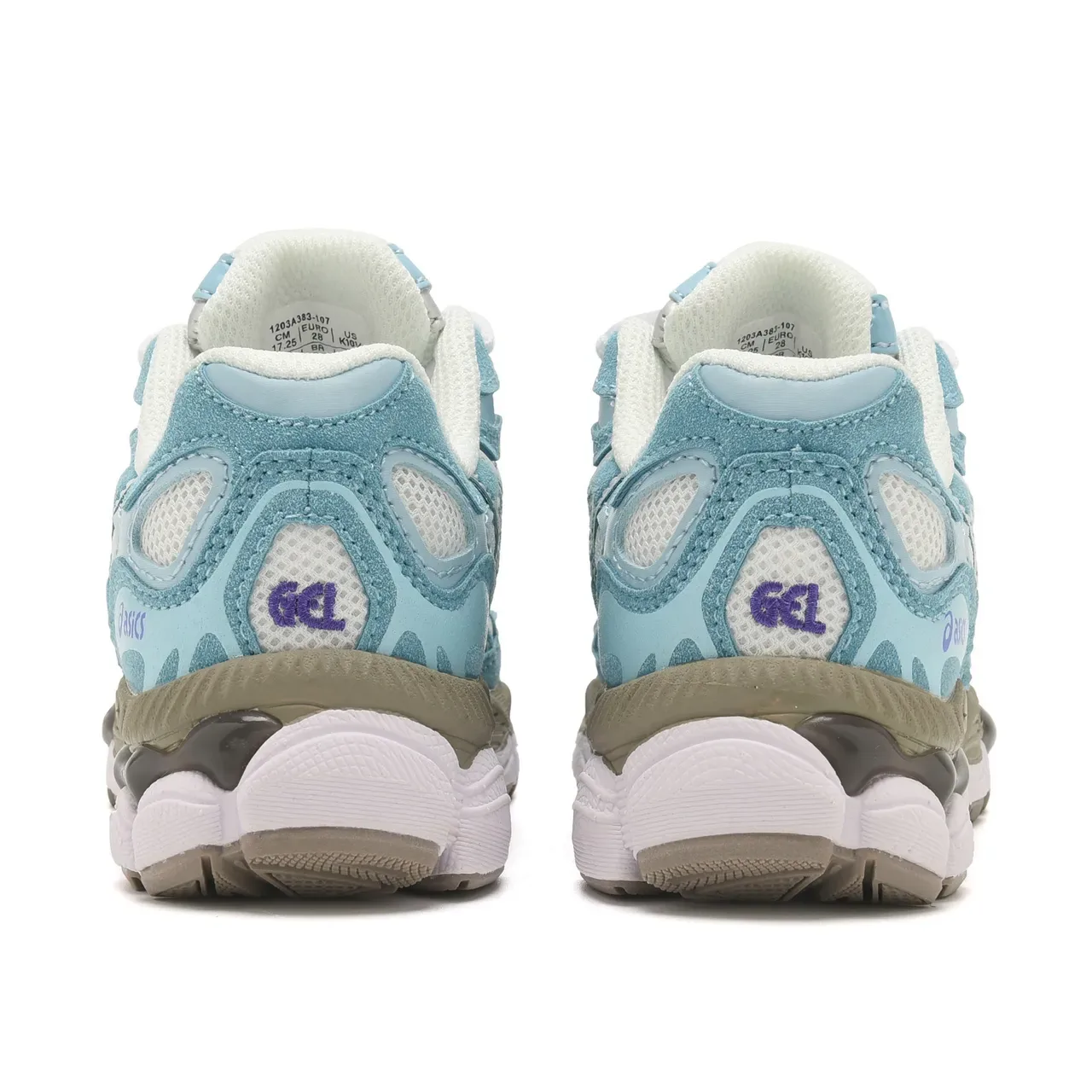 ASICS Gel-Kayano Blanc Vert Upper maille-couche synthétique Lacets asymétriques Sneakers lifestyle 18