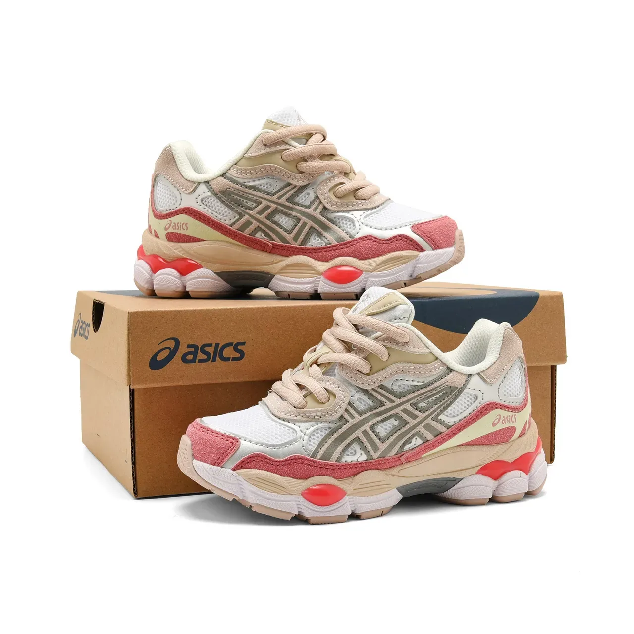 ASICS Gel-Kayano Blanc Vert Upper maille-couche synthétique Lacets asymétriques Sneakers lifestyle 21
