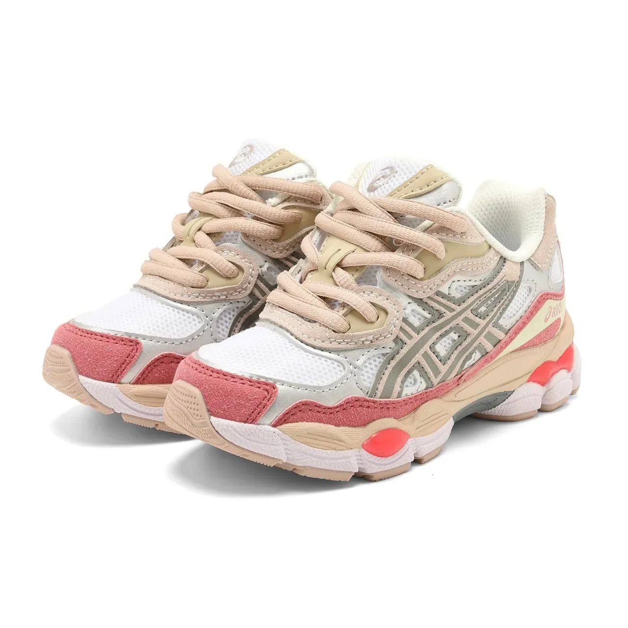 ASICS Gel-Kayano Blanc Vert Upper maille-couche synthétique Lacets asymétriques Sneakers lifestyle 23